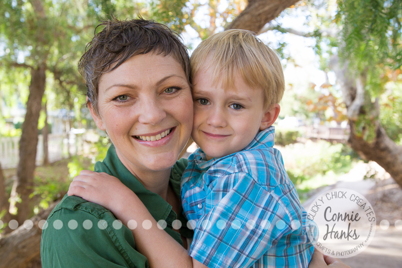 Connie Hanks Photography // ClickyChickCreates.com // family photos, San Diego family photography, family photo session, siblings, rustic, Old Poway Park, barn doors