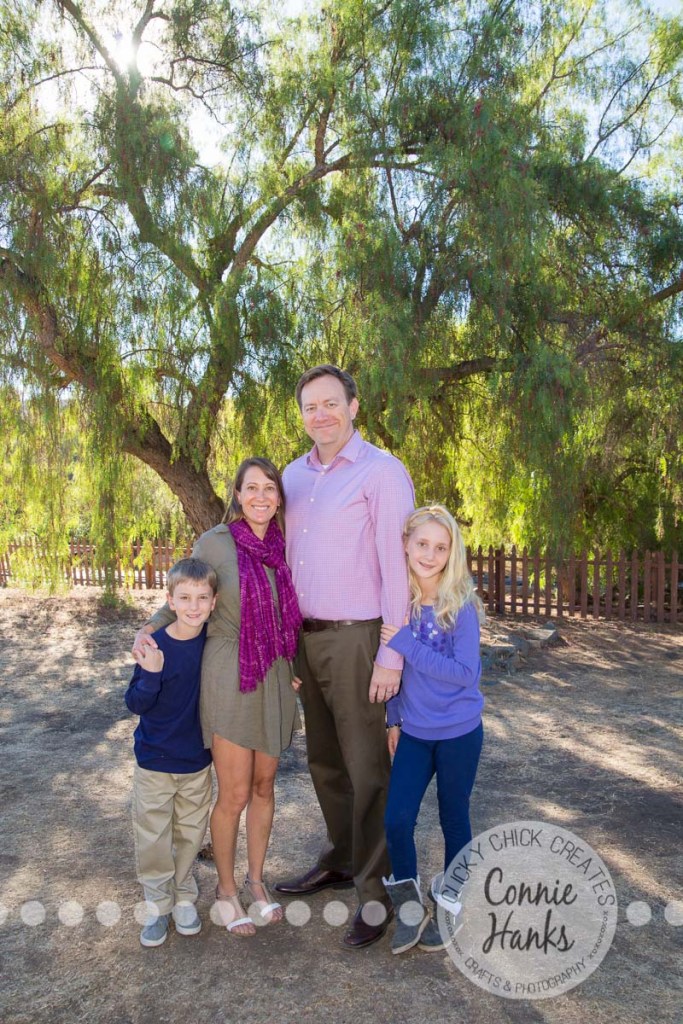Connie Hanks Photography // ClickyChickCreates.com // family photos, San Diego family photography, family photo session, siblings, rustic, Los Penasquitos Canyon Preserve