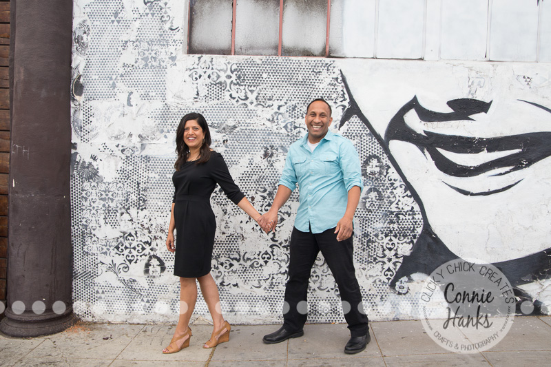 Connie Hanks Photography // ClickyChickCreates.com // family photos, San Diego family photography, family photo session, family photography, siblings, colorful doors, Little Italy, urban landscape, cityscape