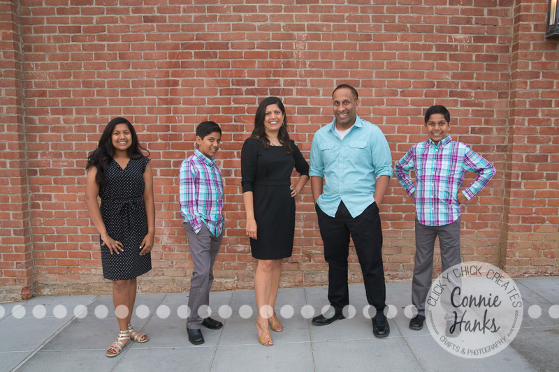 Connie Hanks Photography // ClickyChickCreates.com // family photos, San Diego family photography, family photo session, family photography, siblings, colorful doors, Little Italy, urban landscape, cityscape