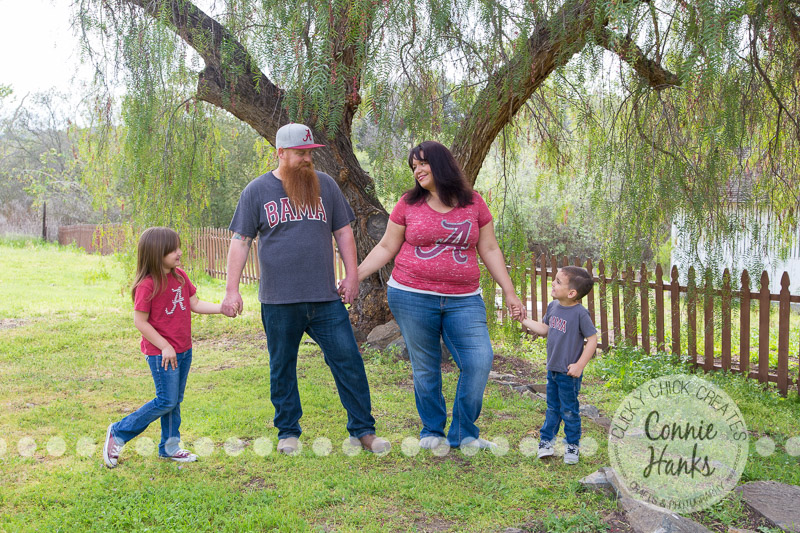 Connie Hanks Photography // ClickyChickCreates.com // family photos, San Diego family photography, family photo session, sibling photo session, rustic, Los Penasquitos Canyon Preserve, rustic, canyon, woodlands, trees, green