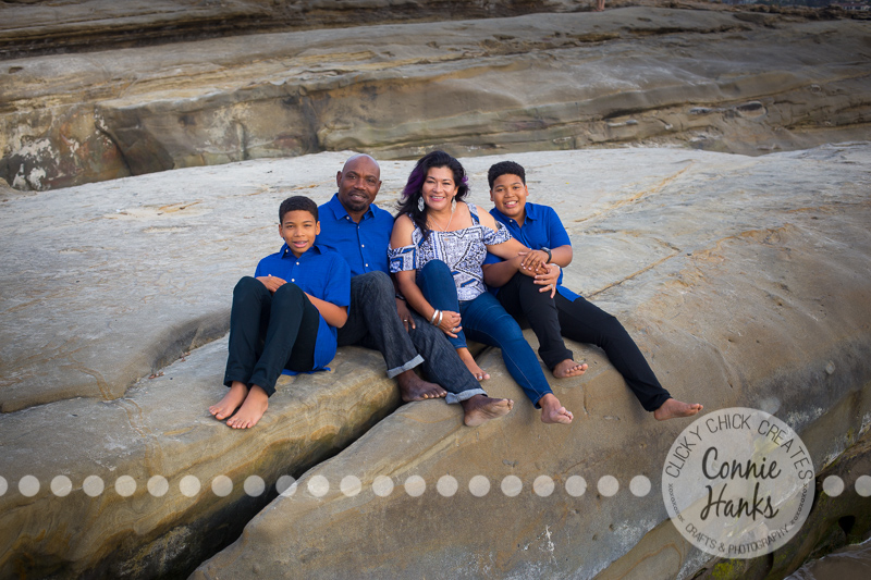 Connie Hanks Photography // ClickyChickCreates.com // La Jolla family photos, San Diego family photography, family photo session, siblings, La Jolla, Windansea Beach