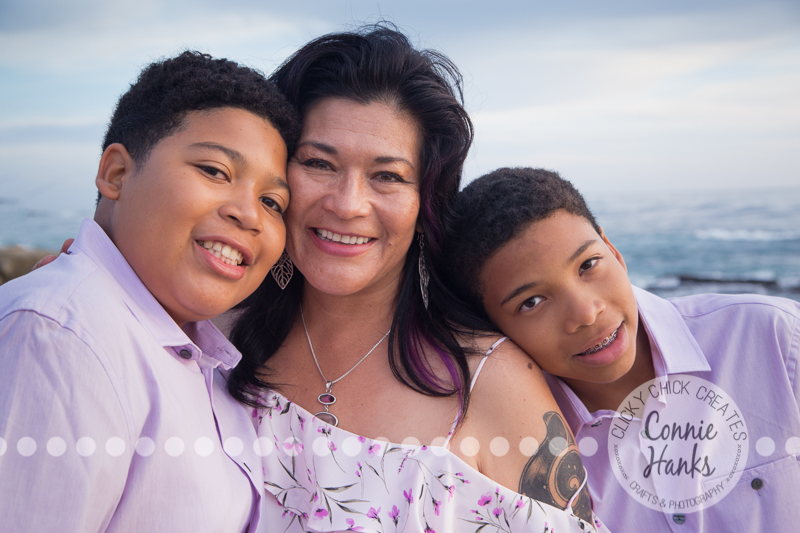 Connie Hanks Photography // ClickyChickCreates.com // La Jolla family photos, San Diego family photography, family photo session, siblings, La Jolla, Windansea Beach