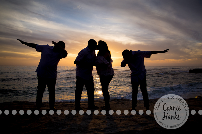 Connie Hanks Photography // ClickyChickCreates.com // La Jolla family photos, San Diego family photography, family photo session, siblings, La Jolla, Windansea Beach