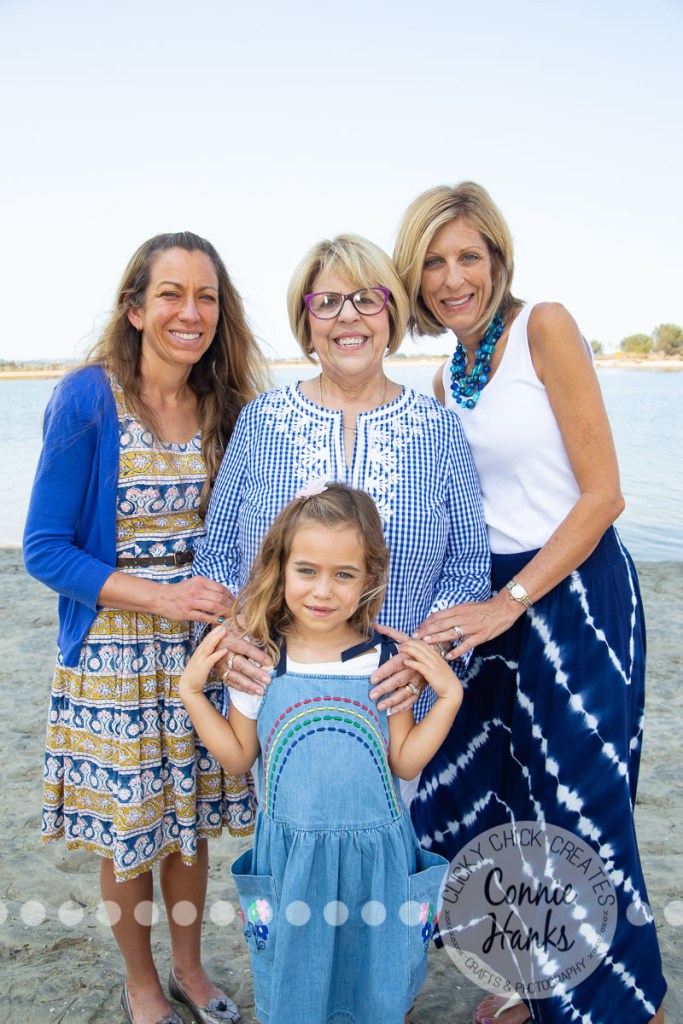 Connie Hanks Photography // ClickyChickCreates.com // multi-generation family photos, San Diego family photography, family photo session, siblings, Mission Bay, San Diego Hilton Mission Bay