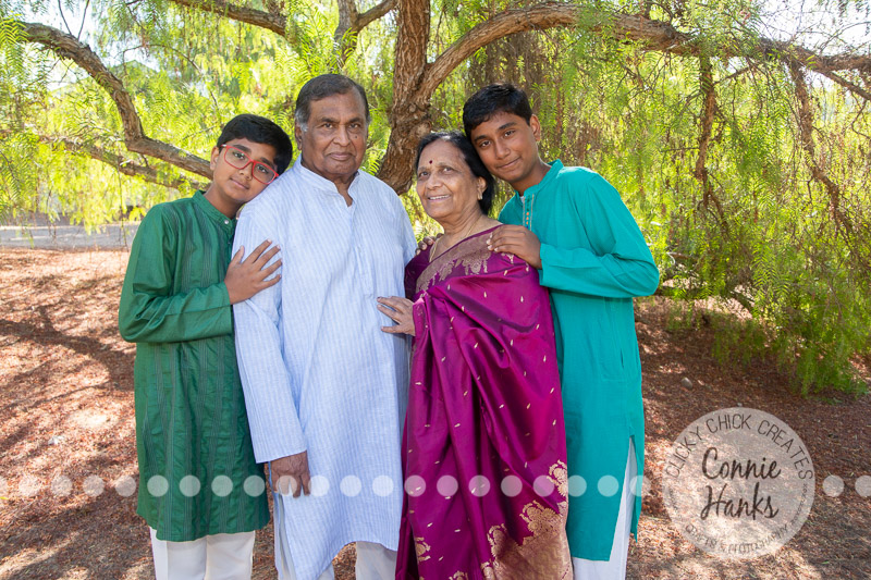 Connie Hanks Photography // ClickyChickCreates.com // family photos, San Diego family photography, family photo session, multi-generation family photography, sibling photo session, rustic, Los Penasquitos Canyon Preserve, rustic, canyon, woodlands, trees, green
