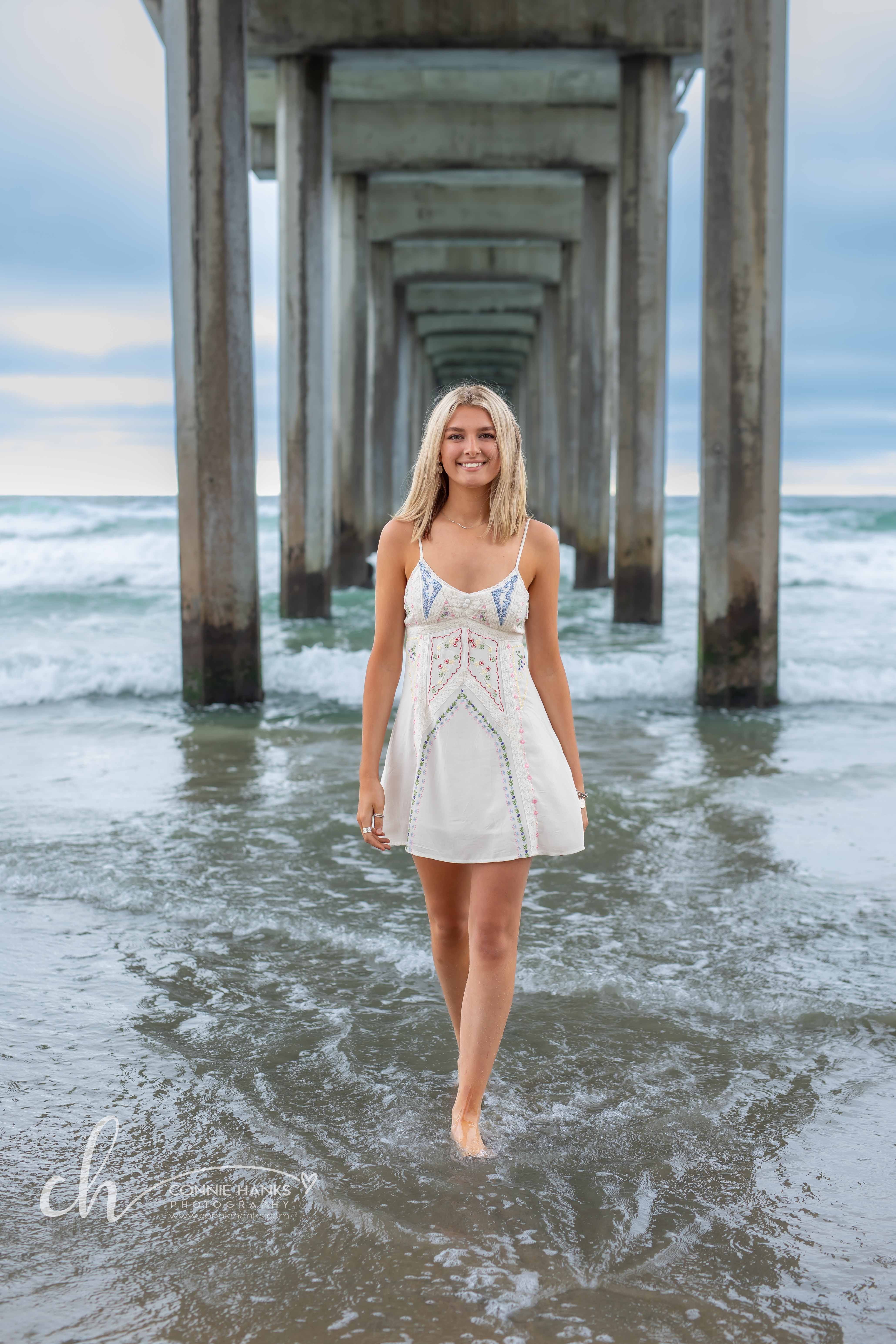 Connie Hanks Photography // ConnieHanks.com // senior photos, San Diego senior photography, senior photo session, San Diego senior photography, La Jolla, San Diego beach, Scripps Pier